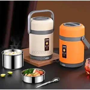 2 Litre Insulated Lunch Box Warmer Heat Boxes