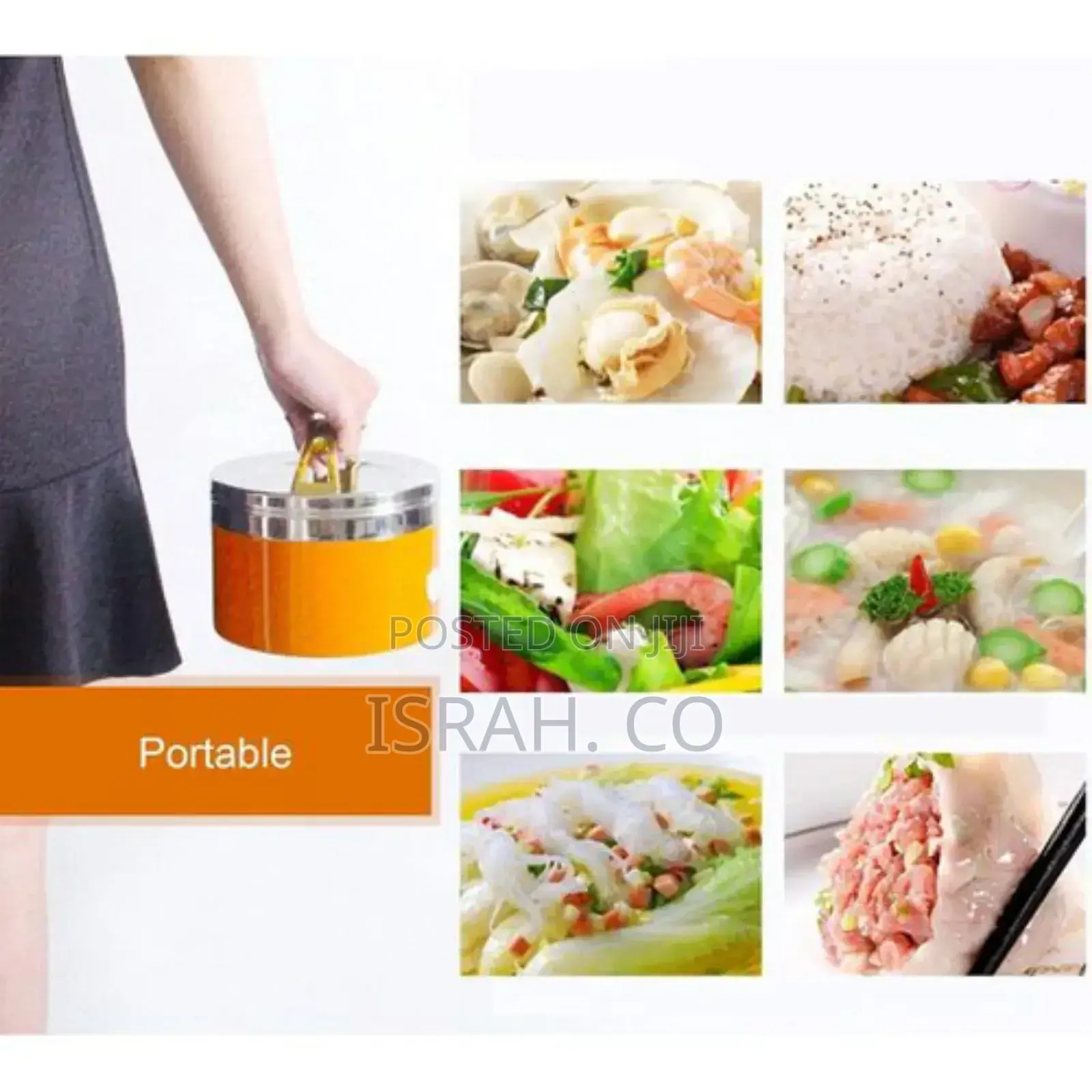 1300ml Insulated Stainlesssteel Bento Box Thermos Food Flask