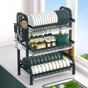 3 Tier Dish Rack Kitchen Organizer