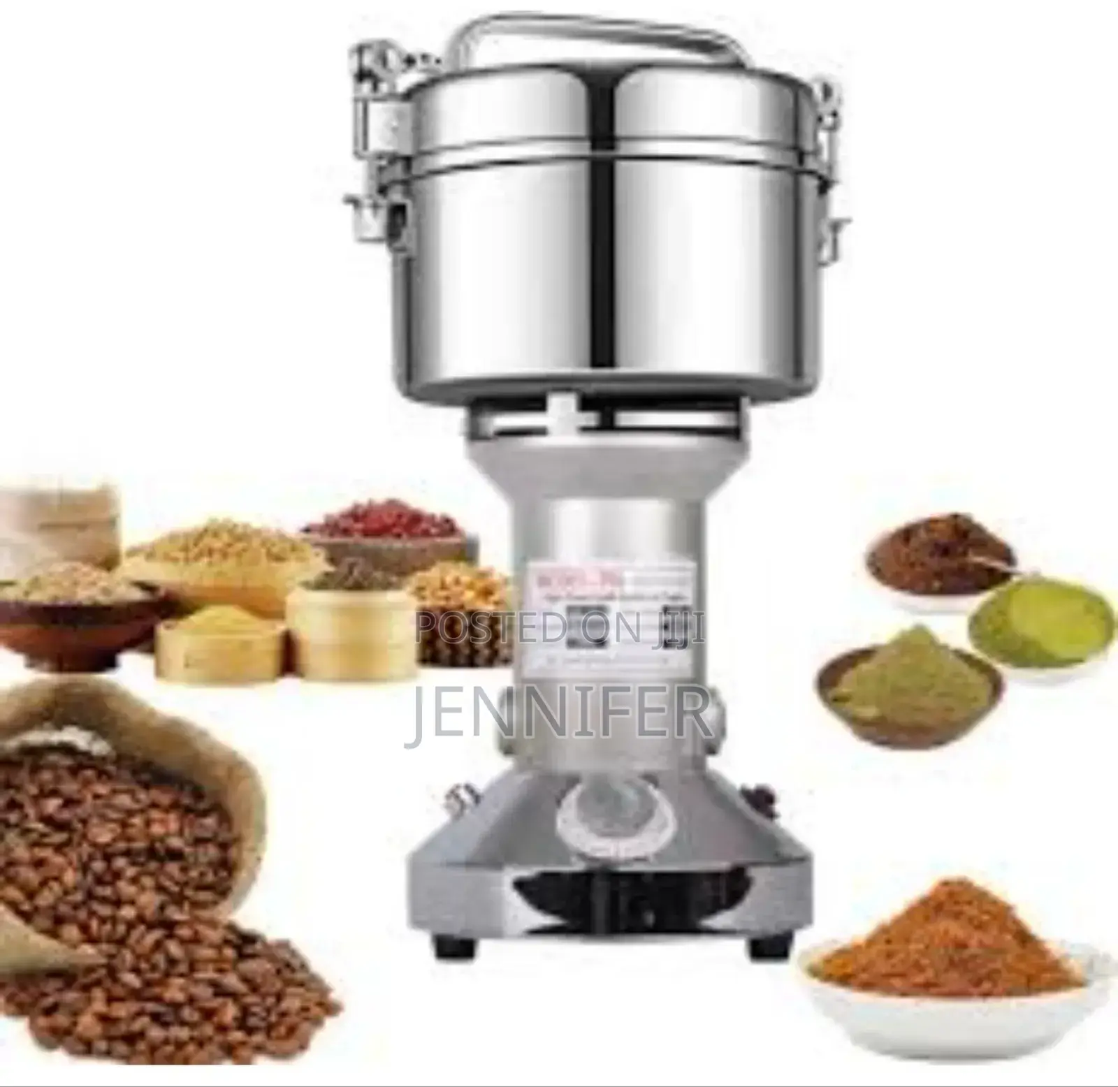 Stainless Steel Electric Powder Grinder 100g