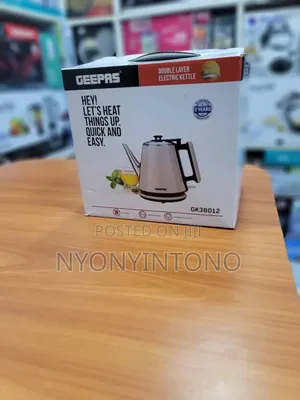 Geepas High Class Water Kettle With 2yrs Warranty