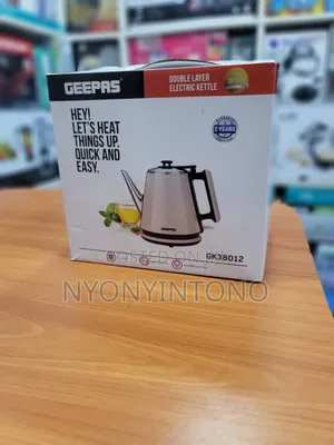 Geepas High Class Water Kettle With 2yrs Warranty