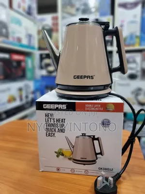 Geepas High Class Water Kettle With 2yrs Warranty