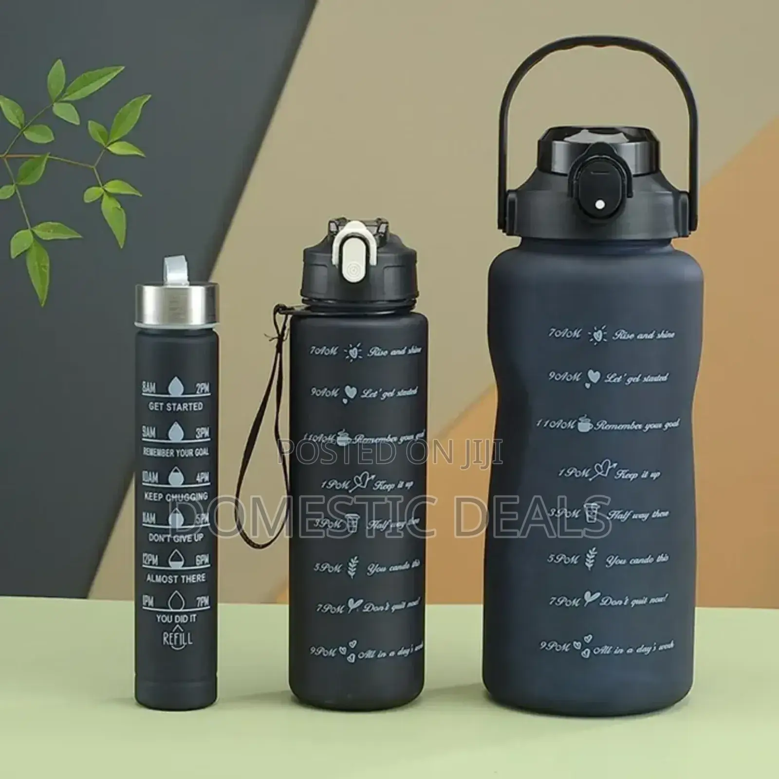 Black Bottle Set (3pcs)