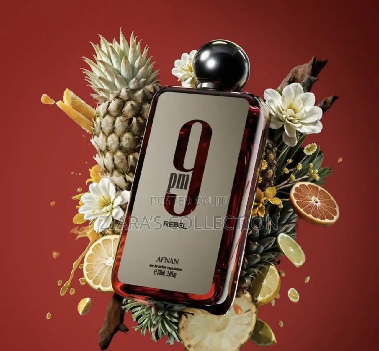9 Pm Rabel by Afnan Eau De Perfum (Fruity and Woody Notes)