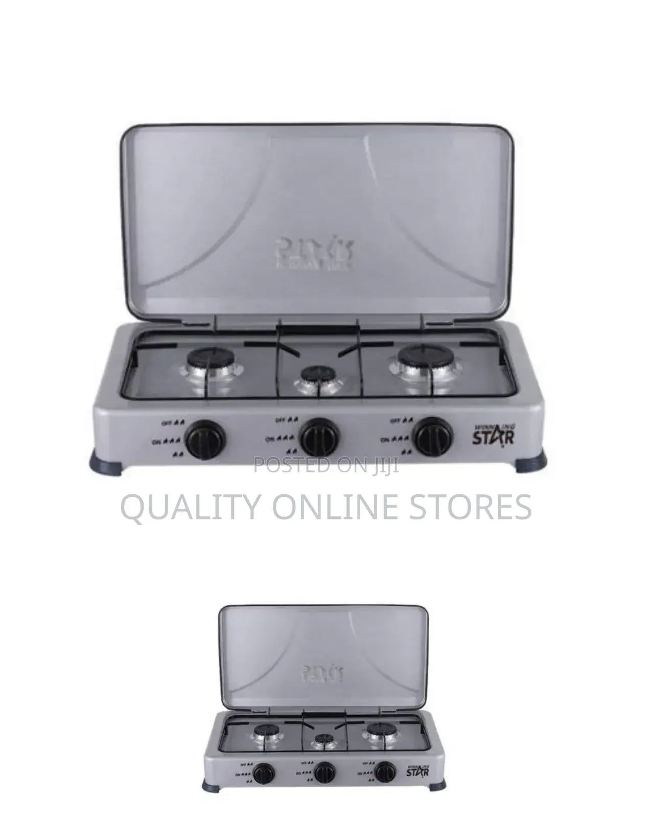 Triple Winning Star Gass Stove Cooker