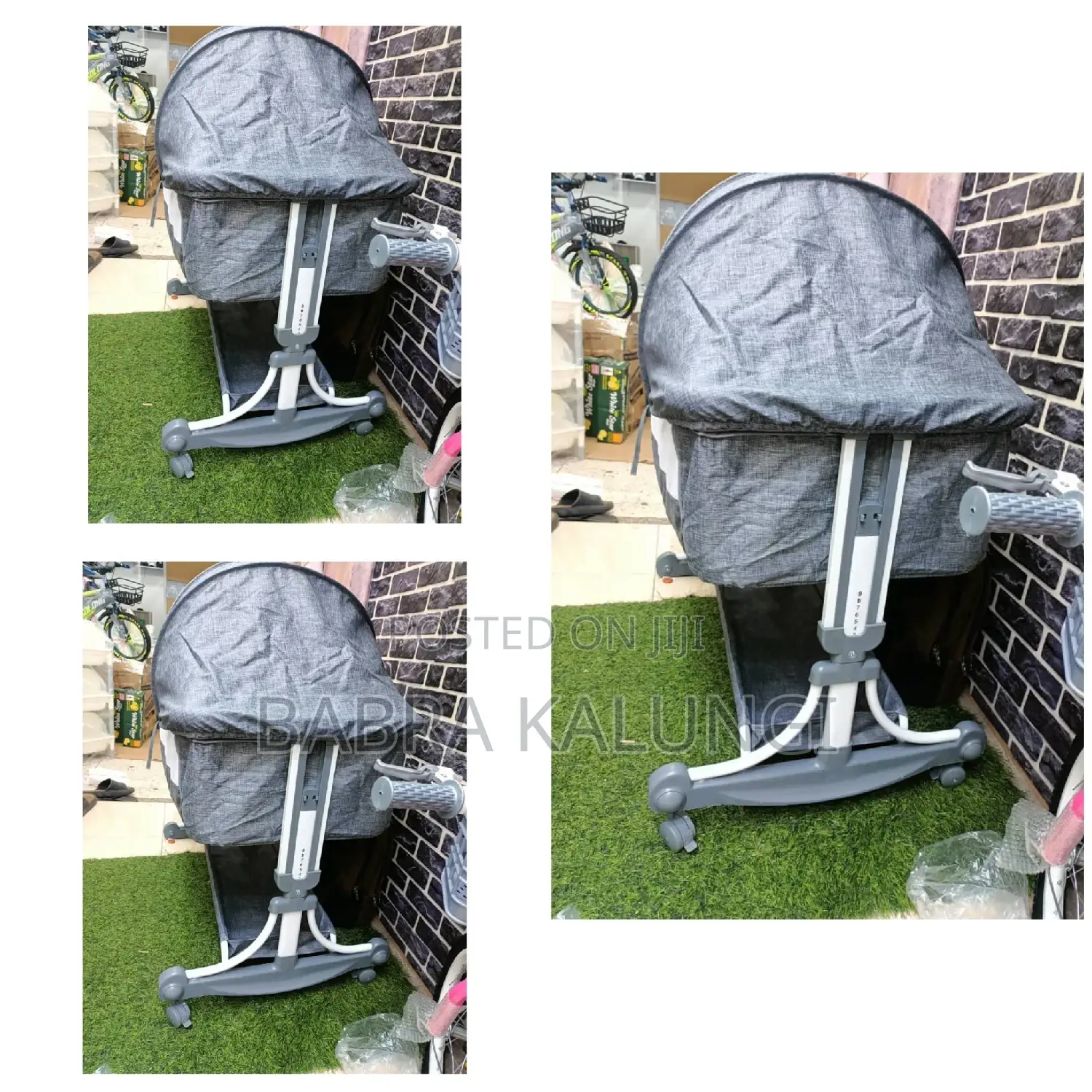 Portable Folding Crib Baby Bassinet Bedside
