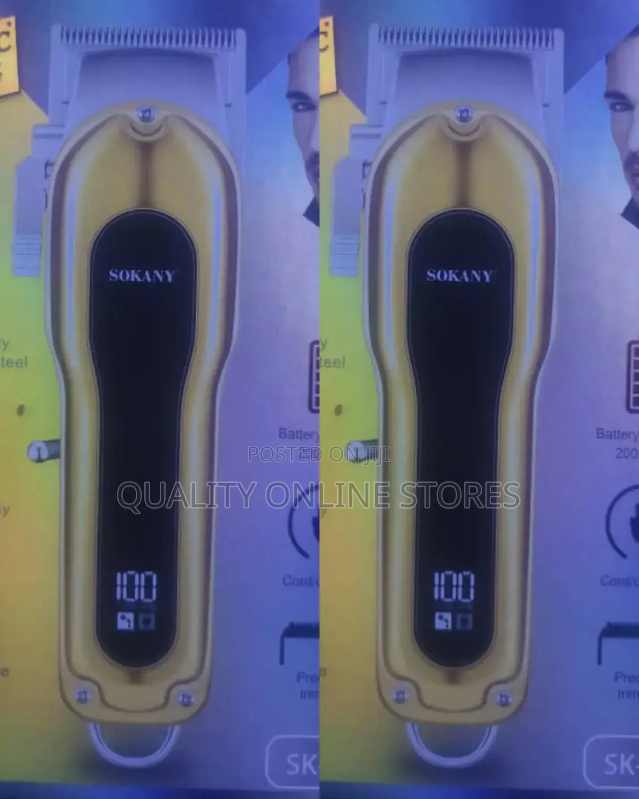 Rechargeable Sokany Hair Clipper