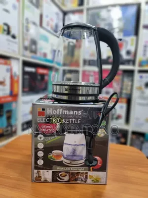 Hoffmans 2litre High Quality Glass Water Kettle