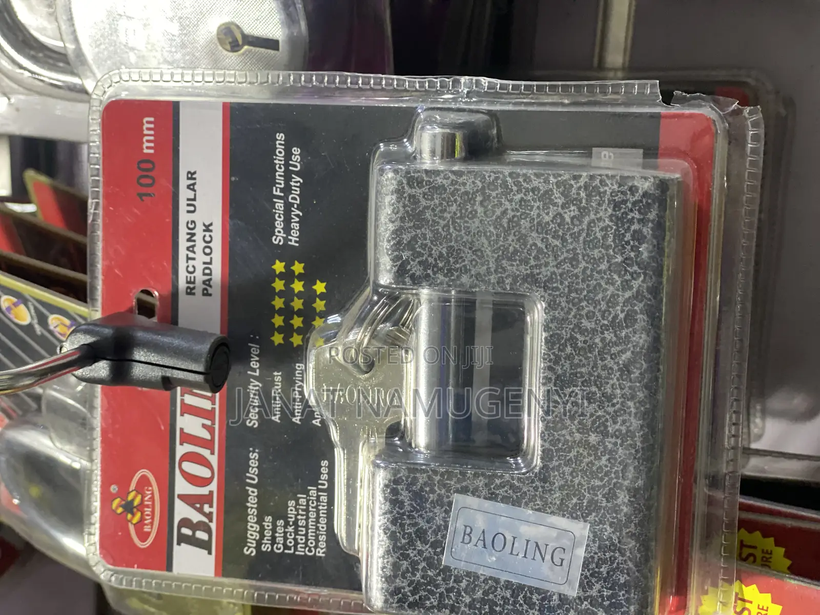 Baoling Rectangular Padlock