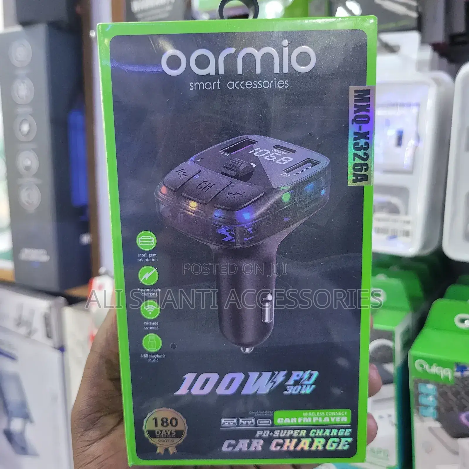 Car Phone Charger With Fm Oraimo Pd Super