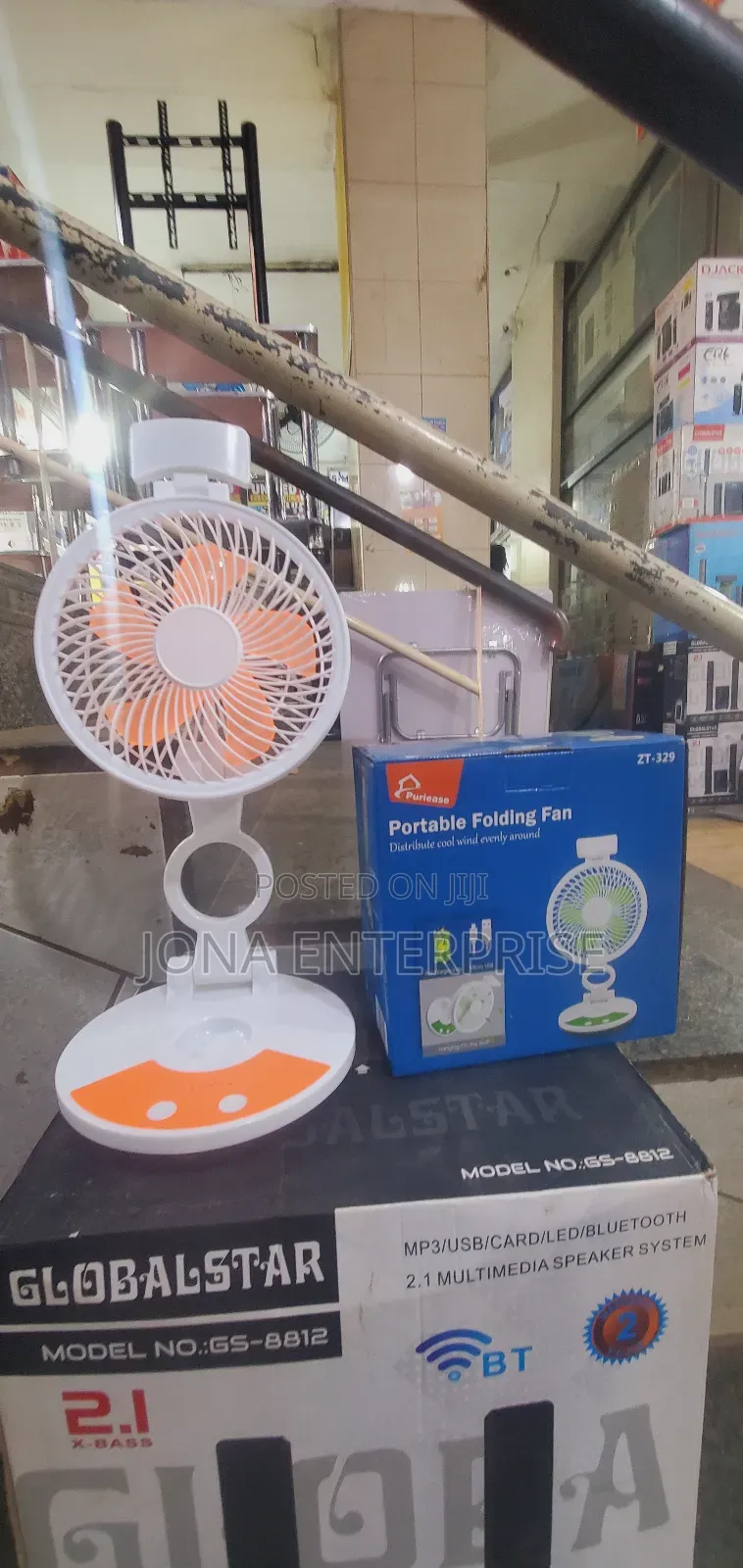 Portable Folding Fan