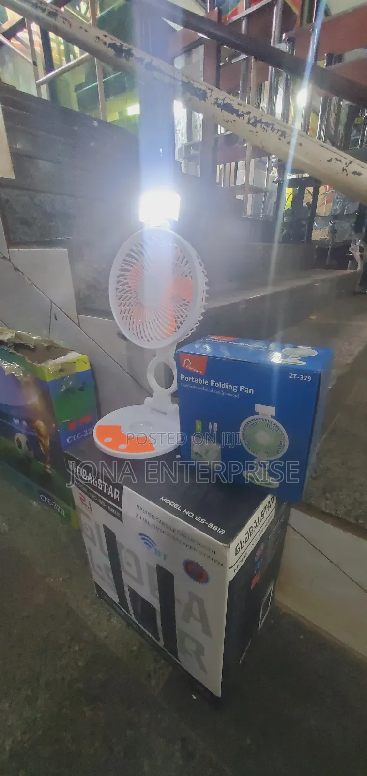 Portable Folding Fan