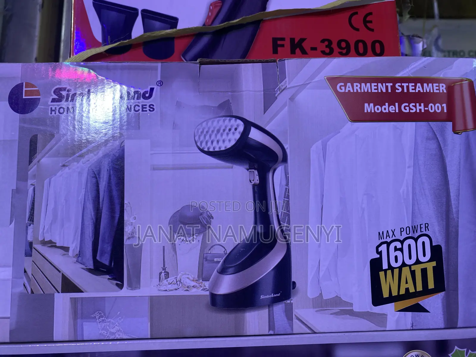 Simbaland Land Garment Steamer