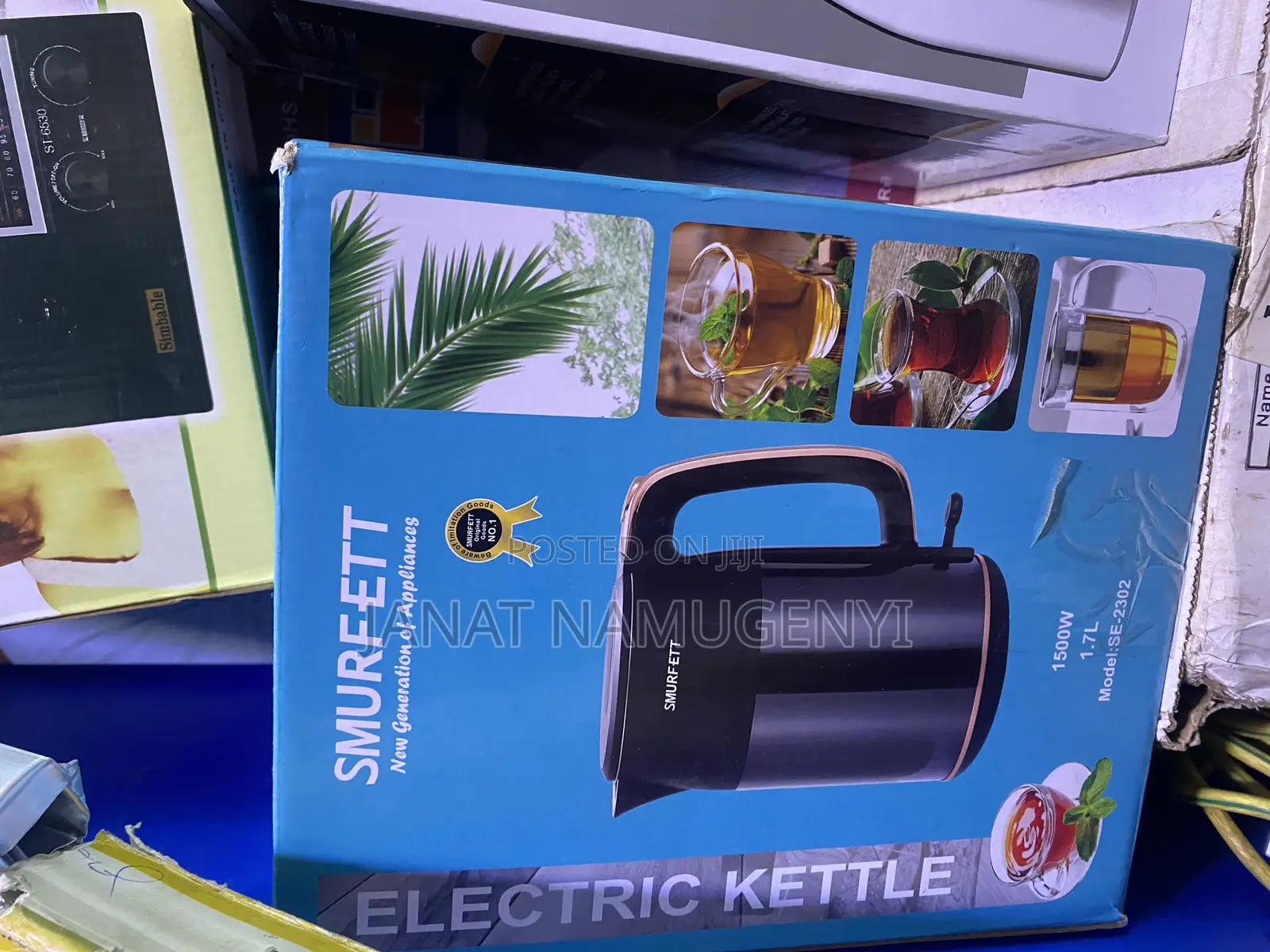 Smurff-Ett Electric Kettle