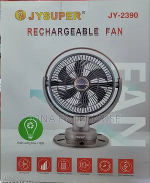 Potable Rechargeable Strong Fan