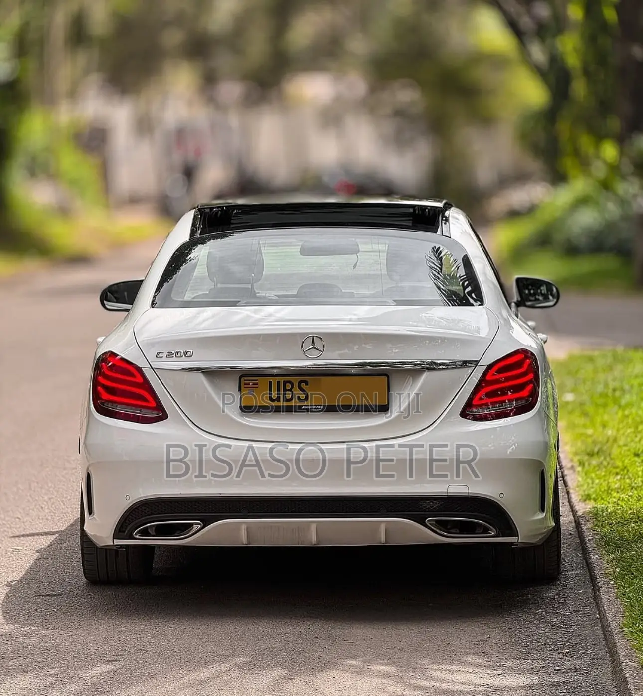 Mercedes-Benz C200 2015 White