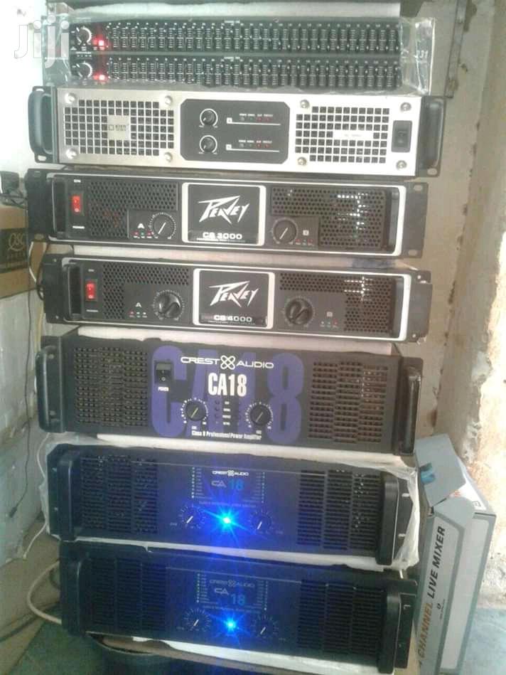 Power Amplifiers in Kampala Audio & Music Equipment, Kisalita Umaru