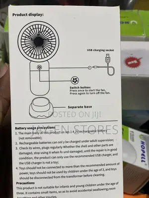 Mini Handheld Fan