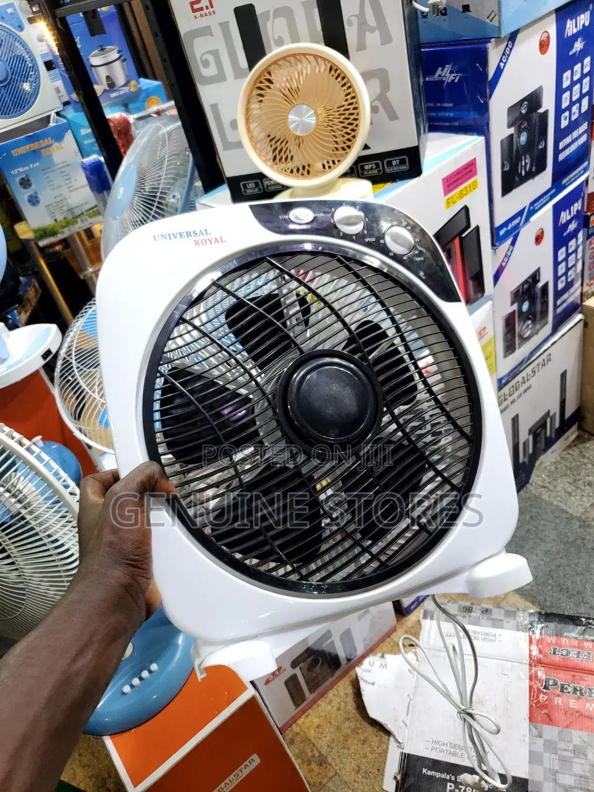 Universal Royal Table /Desk Fan With a Timer.
