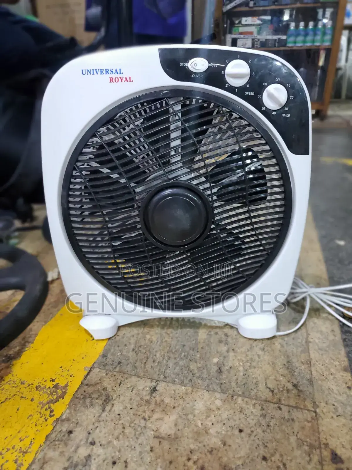 Universal Royal Table /Desk Fan With a Timer.