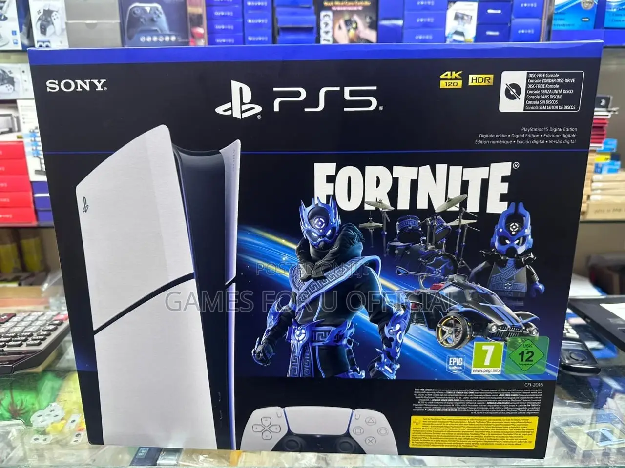 Ps5 Slim Digital Uk Version New :1tb
