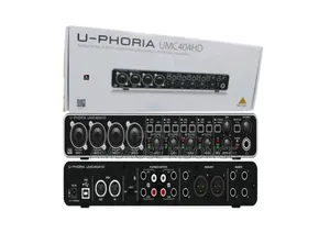 Behringer U-Phoria Umc204hd 4x4, Usb Audio/Midi Interface.
