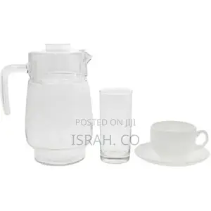 46 PCS Plain White Dinner Set