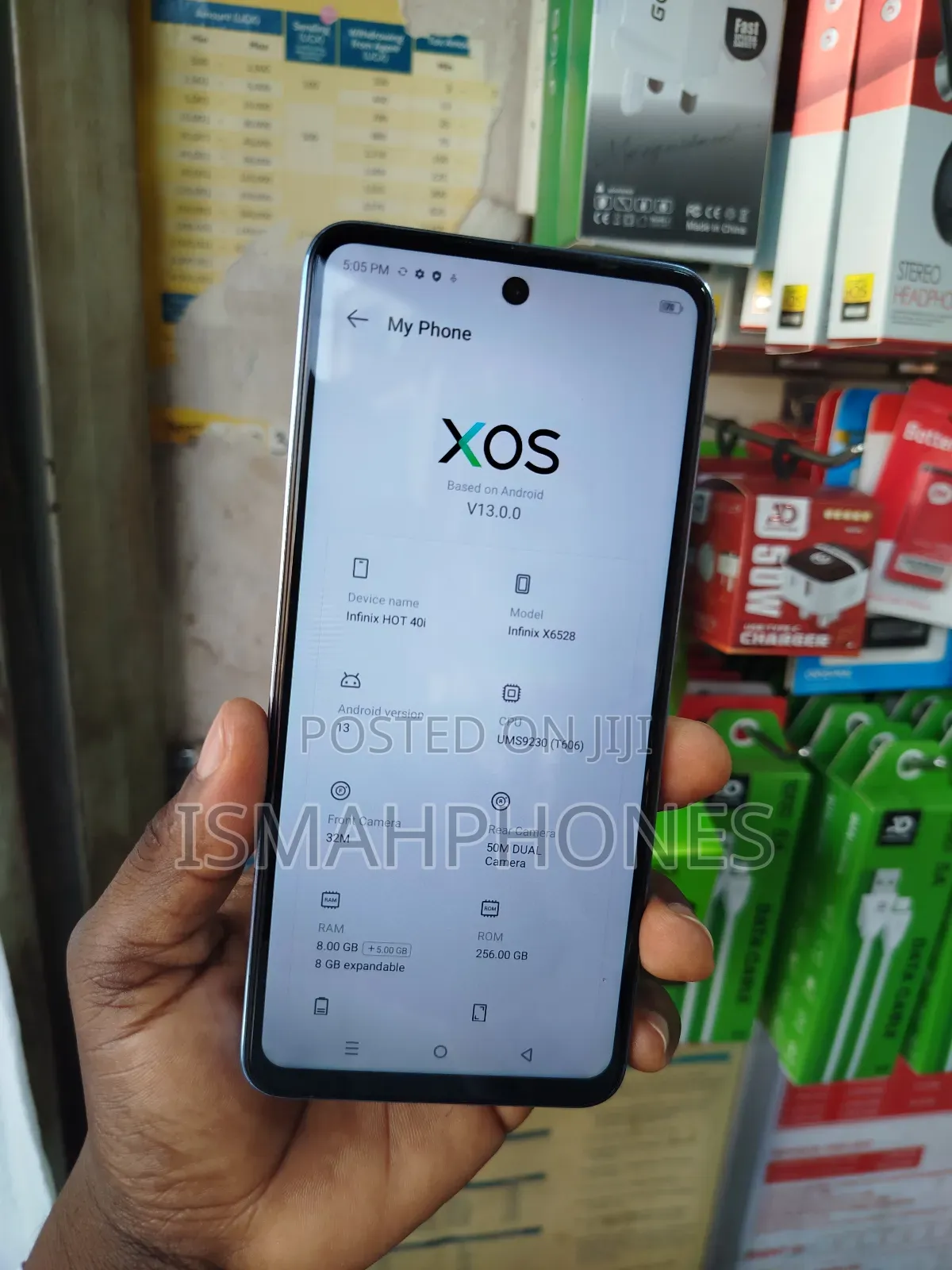 Infinix Hot 40i 256 GB Blue