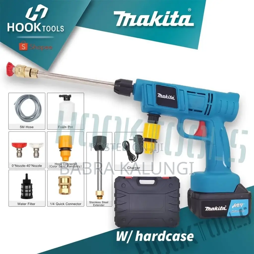 Rechargeable Portable High Pressure Washer.