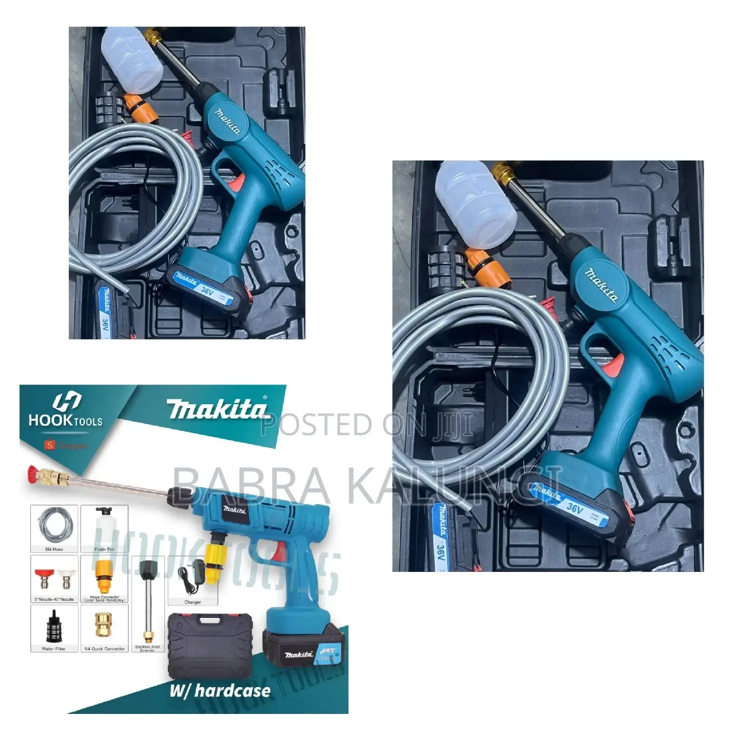 Rechargeable Portable High Pressure Washer.