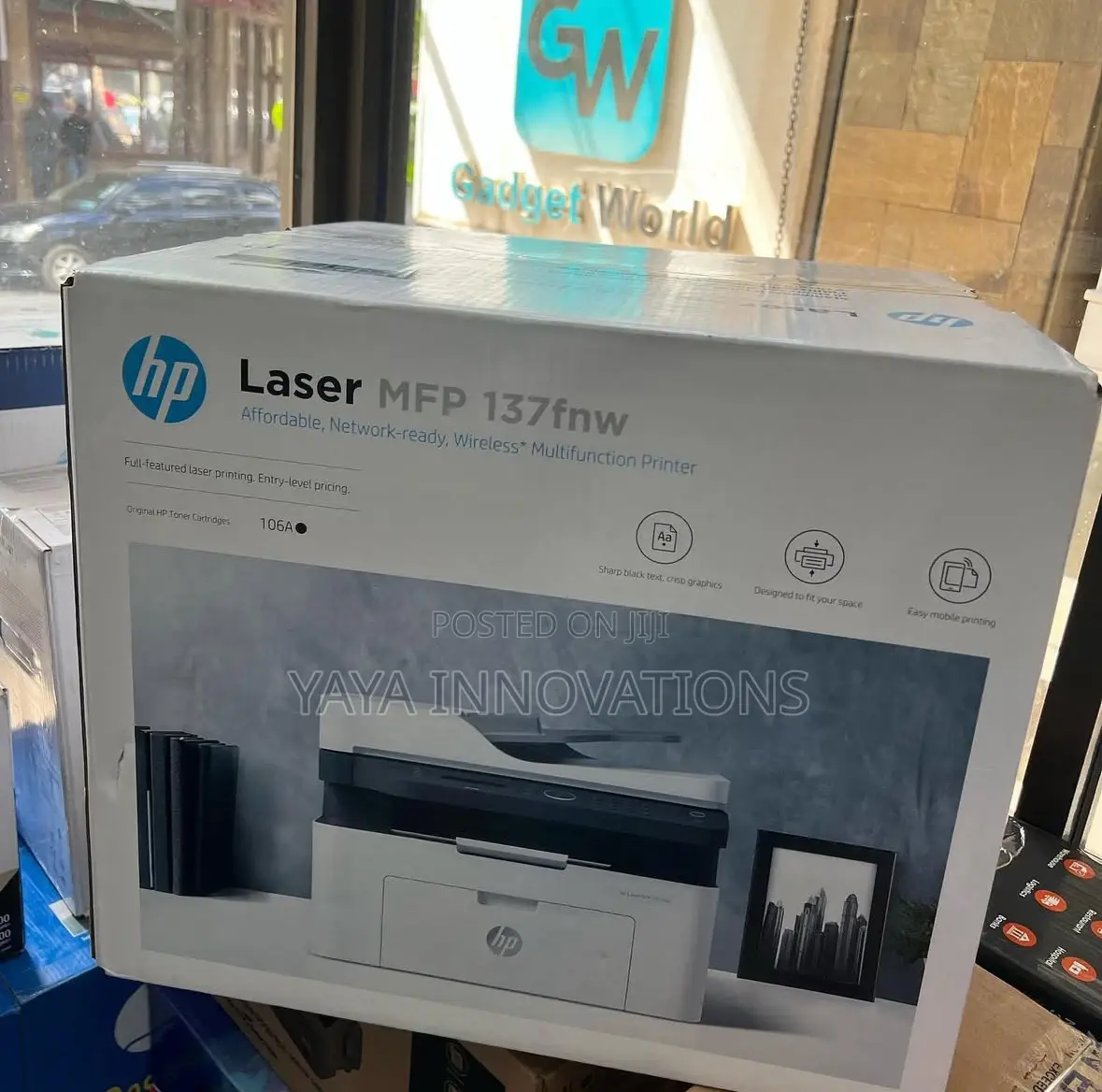 HP Laserjet 137 FNW Printer