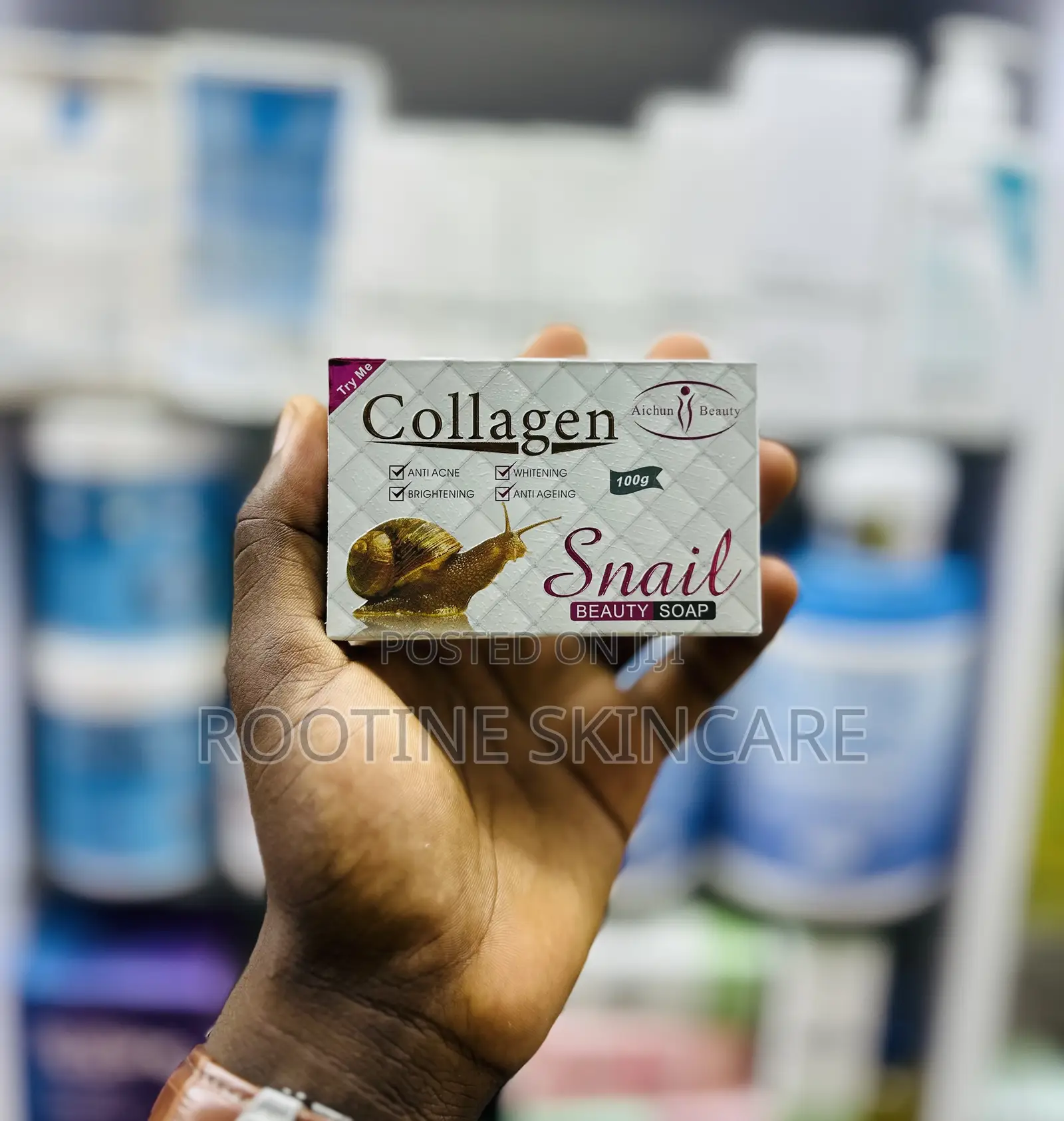 Snail Collagen Beauty Bar Soap 100g