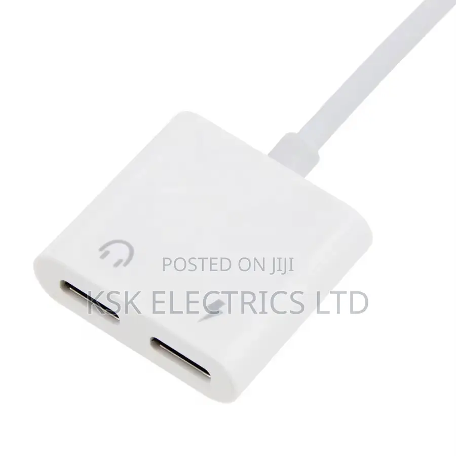 2 in 1 Type Usb C to Dual Usb C Earphone Adapter Splitter