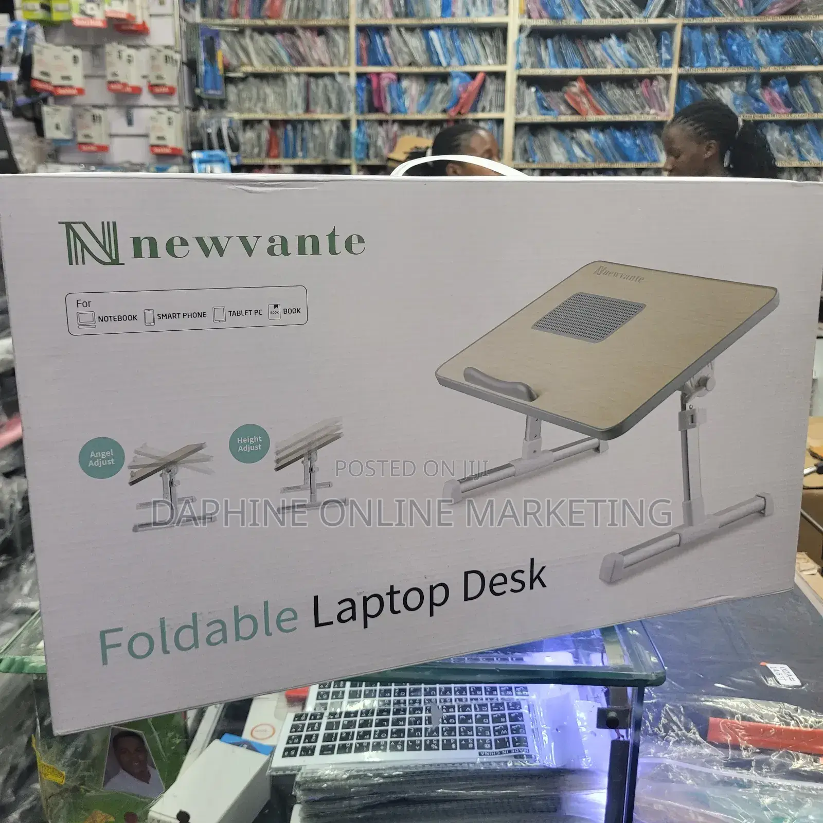 Foldable and Multifunctional Laptop Stand