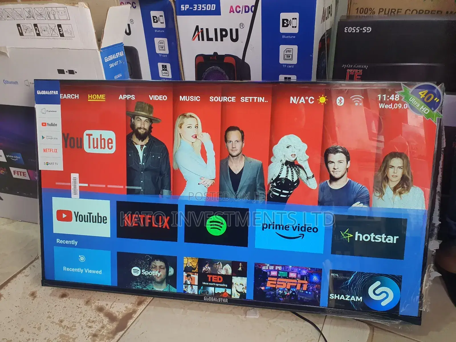 40 Smart Tv Globalstar Uk65