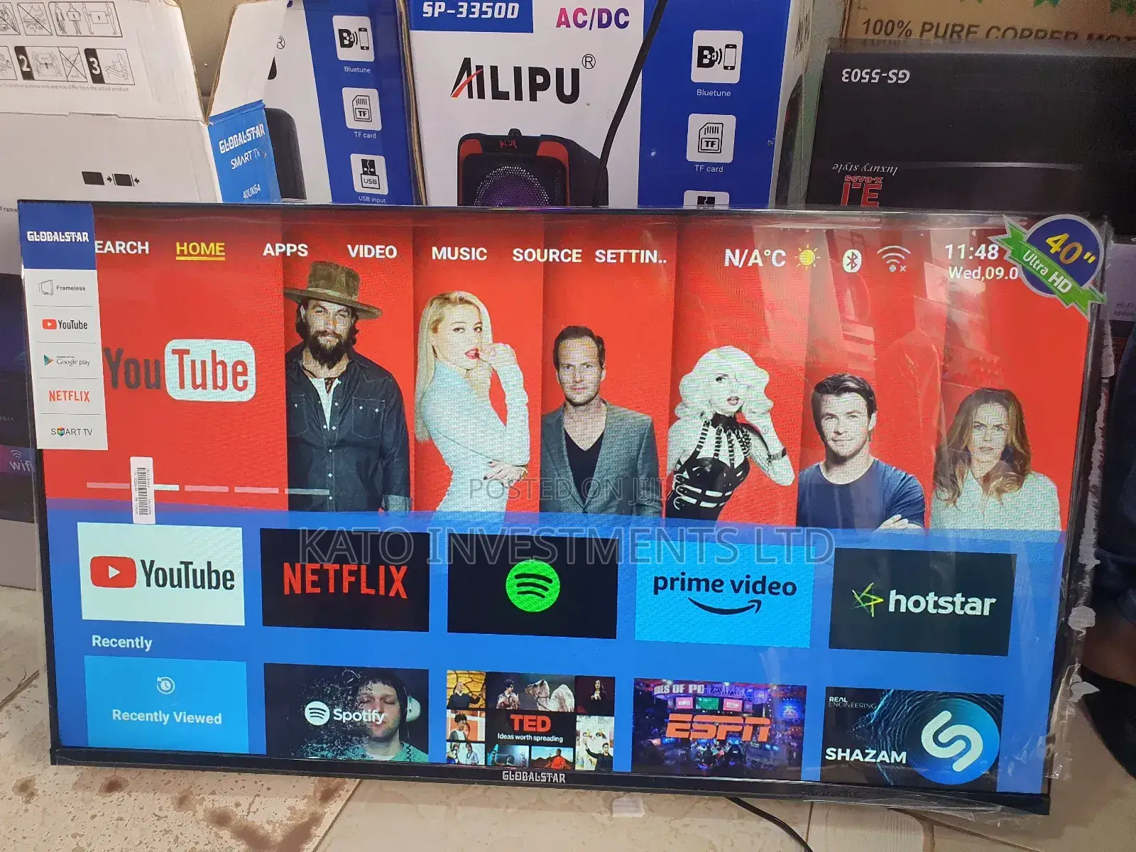 40 Smart Tv Globalstar Uk65