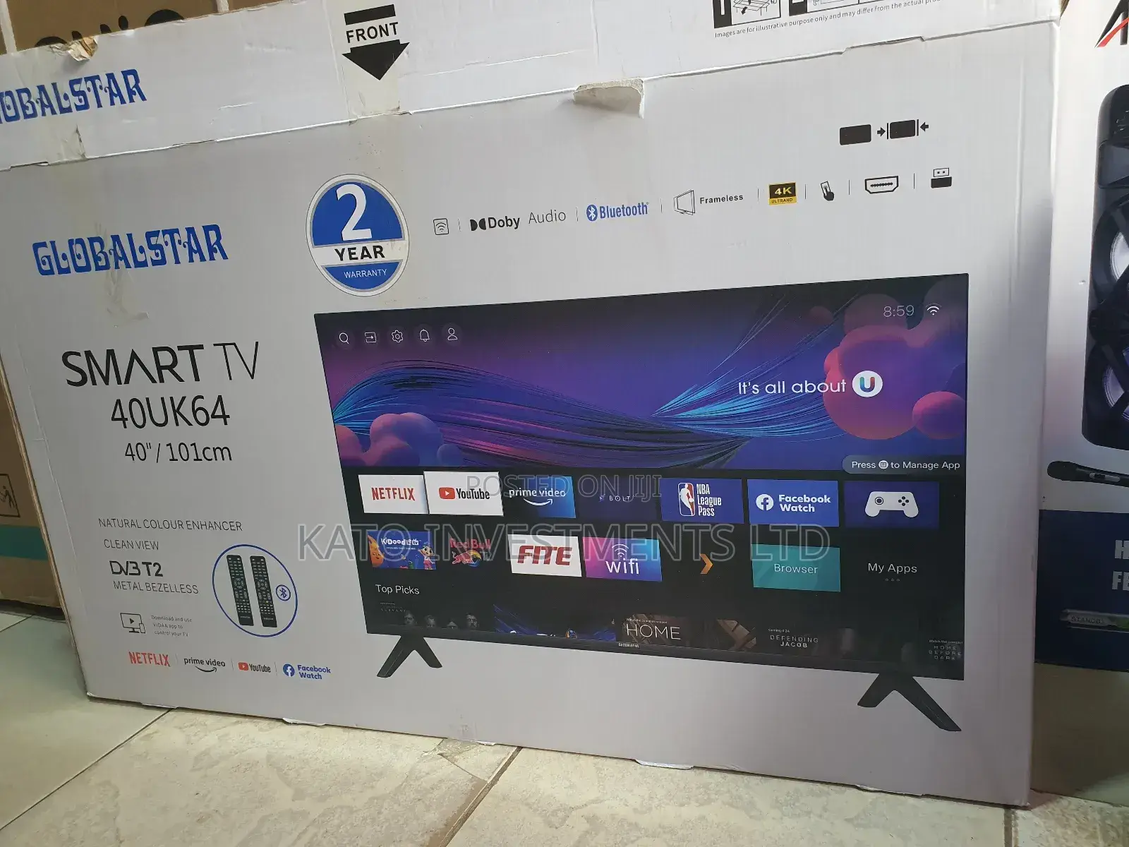 40 Smart Tv Globalstar Uk65