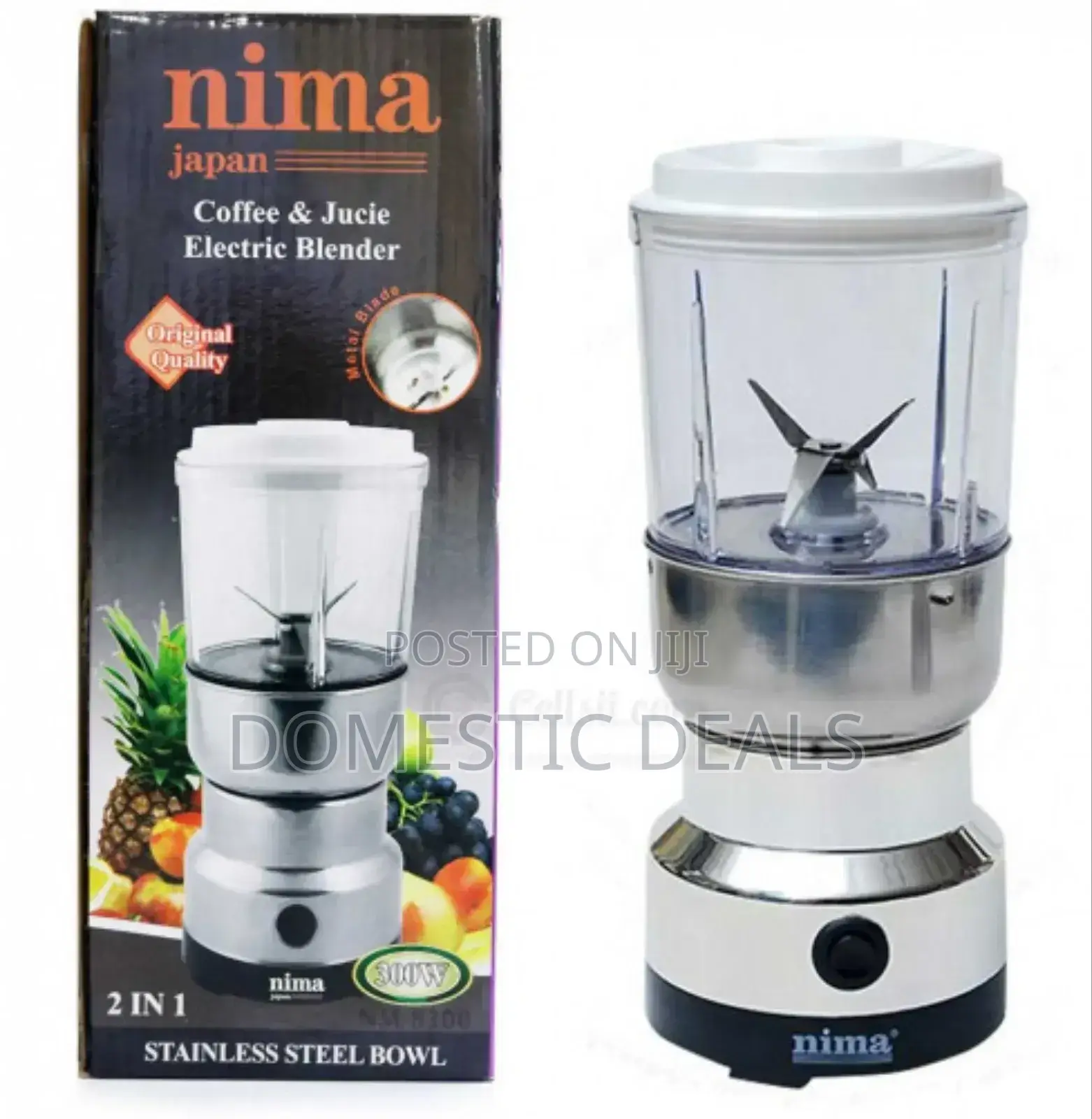 Nima 2in1 Electric Coffee Grinder Spice Grinder Blender