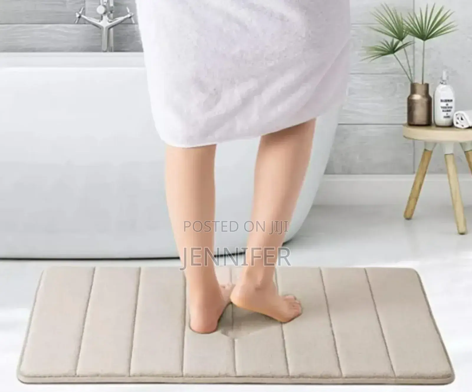 Soft Non-Slip Bathroom Door Mat