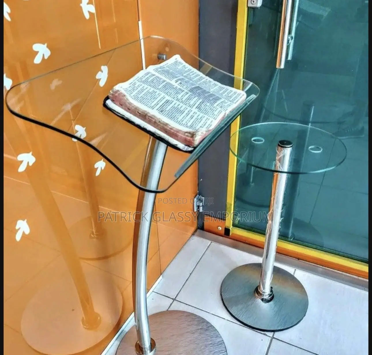 Metallic Pulpit