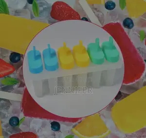 Popsicle Moulds 6 Ice Pop Maker Reusable Ice Lolly