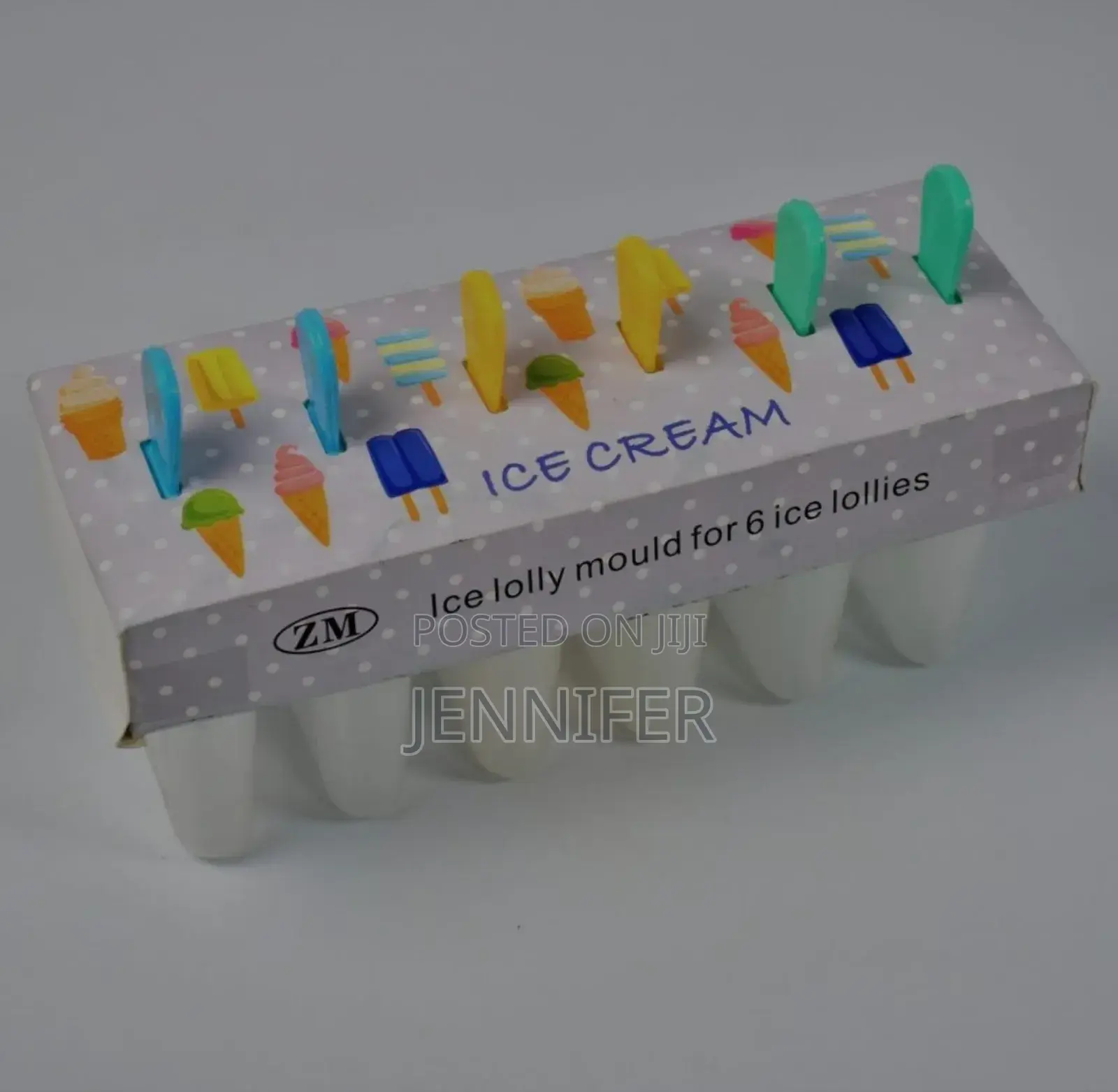 Popsicle Moulds 6 Ice Pop Maker Reusable Ice Lolly