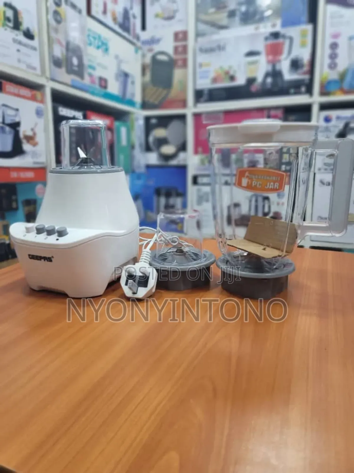 Geepas 3 in 1 High Quality Blender Chopper and Grinder