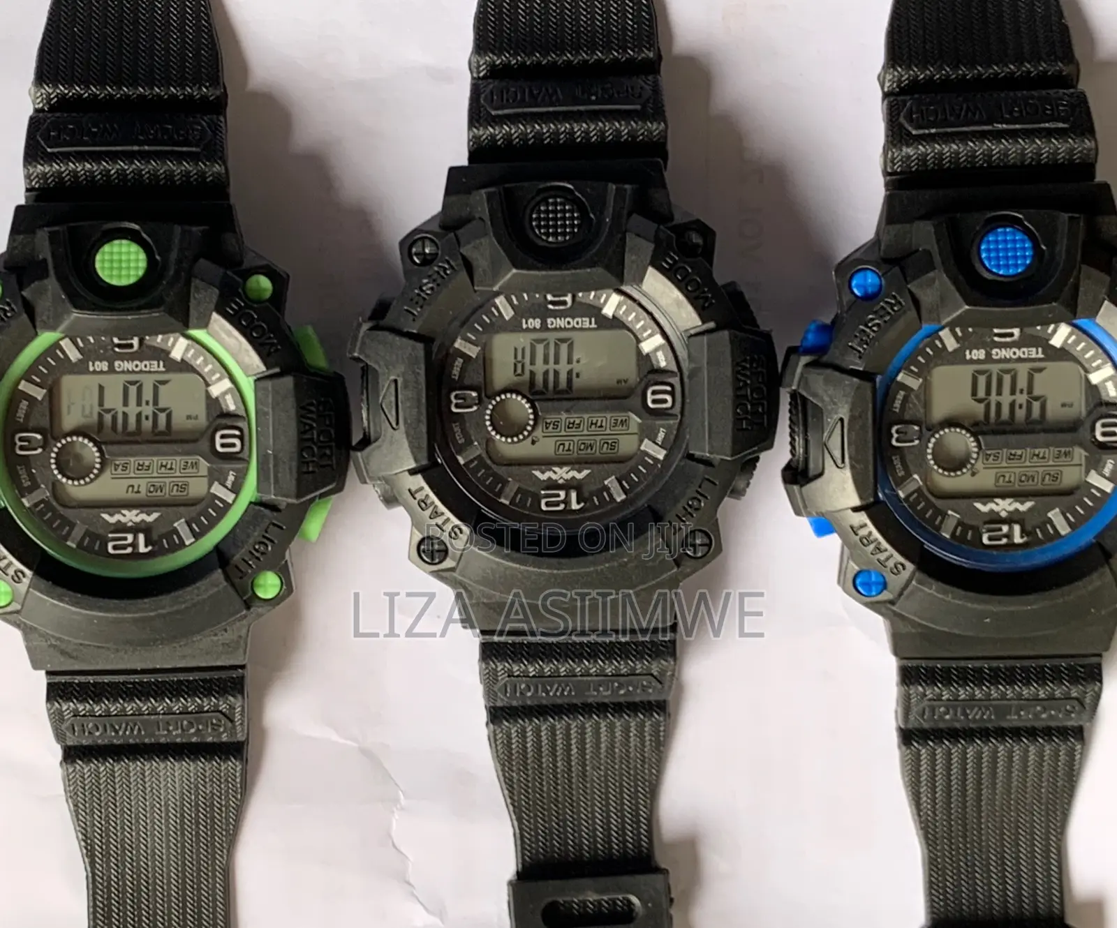 Digital Kids Trendy Sports Watches
