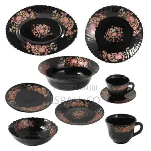 Flowered Potted Dinner Plates Bowls, and Dessert Plates