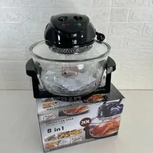 20litre - 8 in 1 Glass Turbo Convection Halogen Oven,
