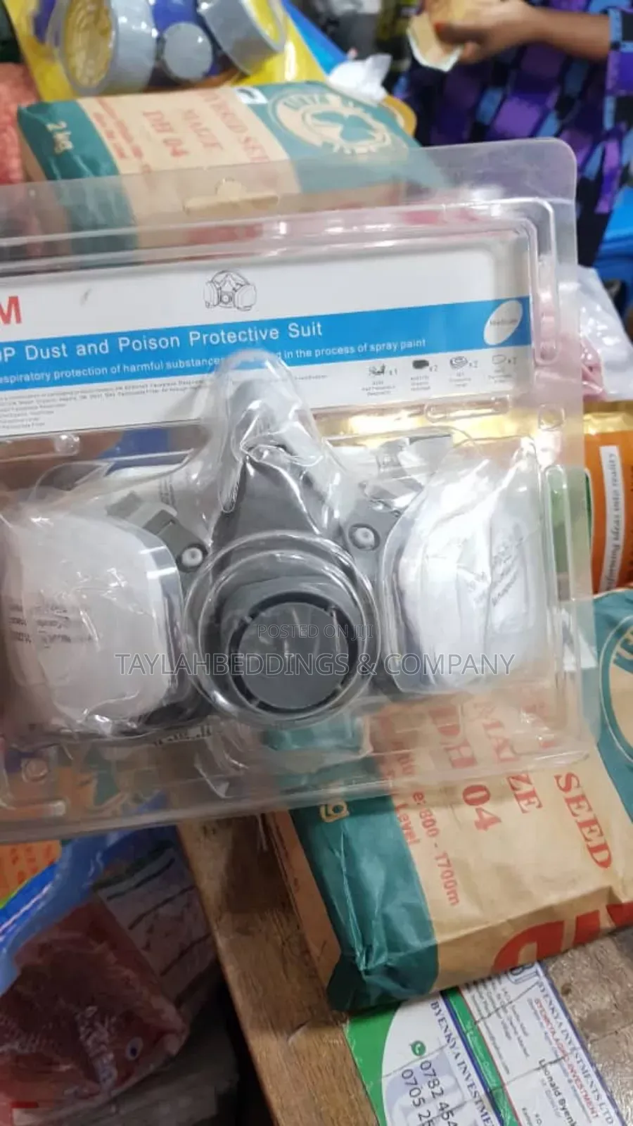 Half Face Dust Gas Mask Safety Respirator Protective Mask