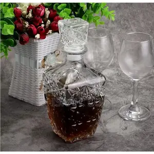 Aerator Whiskey Decanter With Airtight Glass Stopper 500ml