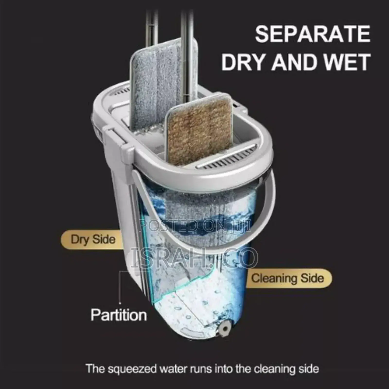 Scratch Dry Hand Free Floor Cleaner Mop